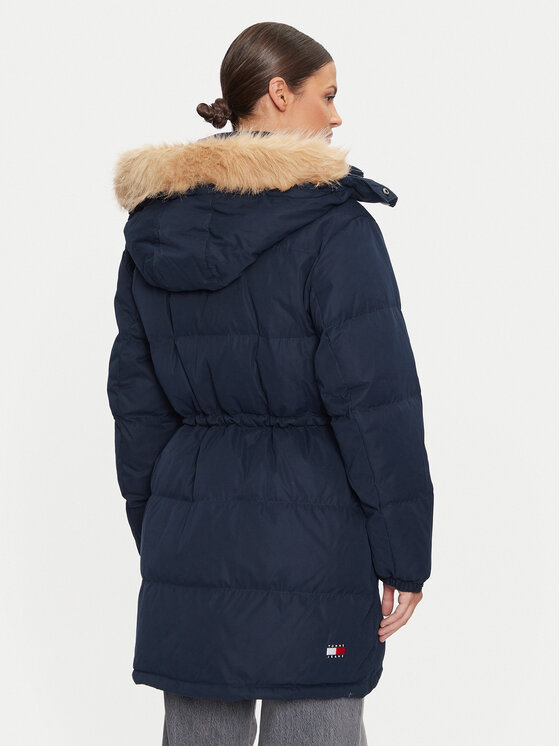 Tommy Jeans Tommy Jeans Pehelykabát Alaska DW0DW18821 Sötétkék Regular Fit