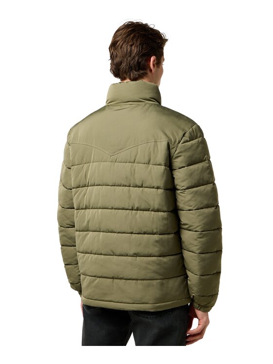 Wrangler Wrangler Kurtka puchowa 112371360 Zielony Regular Fit