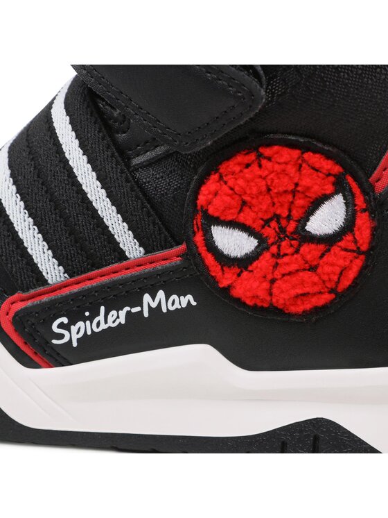 Geox Geox Sneakersy SPIDER-MAN J Perth Boy J367RD 05411 C0048 M Czarny