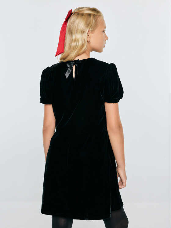 BIG STAR BIG STAR Sukienka codzienna CHRISTY Czarny Tapered Fit