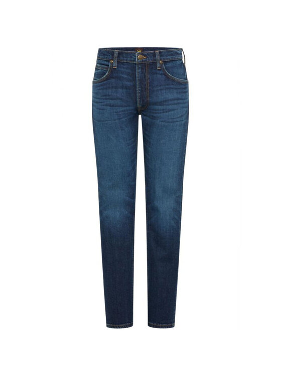 Lee Lee Jeansy LUKE Niebieski Slim Fit
