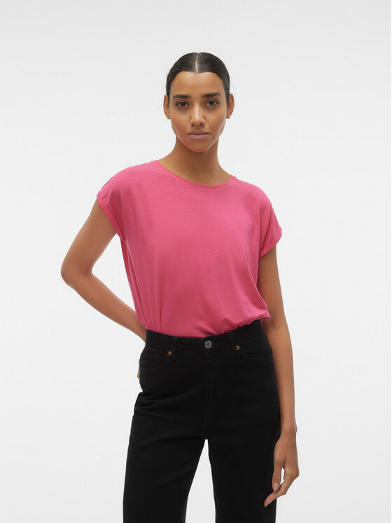 Női Póló Vero Moda, Méret: M, Rózsaszín, Ava 10284468