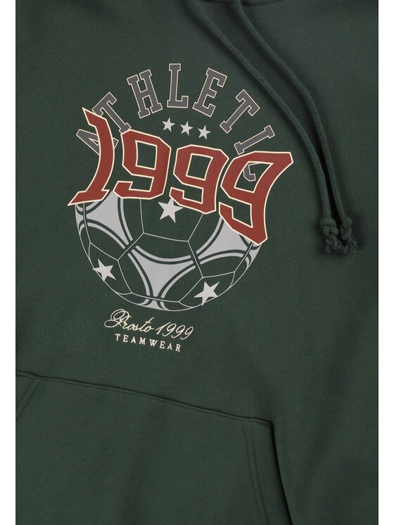 PROSTO. PROSTO. Bluza Athletic Zielony Oversize