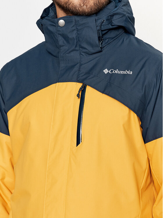 Columbia Columbia Скиорско яке Last Tracks™ Jacket Жълт Regular Fit