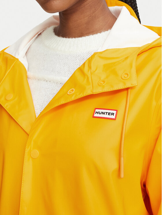 Hunter Hunter Kurtka przeciwdeszczowa Raincoat HARU0003242 Żółty Regular Fit