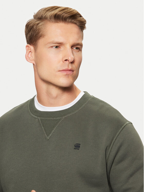 G-Star Raw G-Star Raw Суитшърт Premium Core D16917-C235 Сив Regular Fit