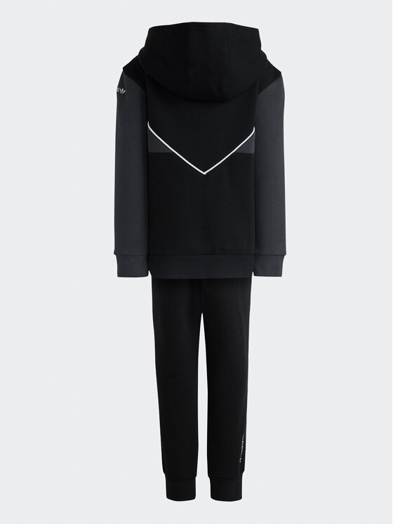 Tuta Adicolor Hoodie Set IB9910 Nero Regular Fit