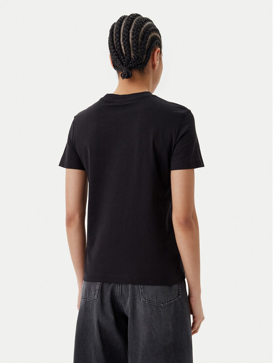 Calvin Klein Jeans Calvin Klein Jeans Marškinėliai Shadow Graphic J20J225545 Juoda Regular Fit