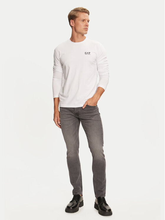 Lee Lee Jeansy Luke 112355859 Szary Slim Fit