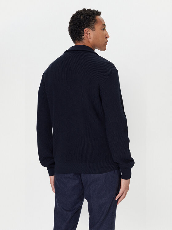 Paul&Shark Paul&Shark Sweter 15311168 Granatowy Regular Fit