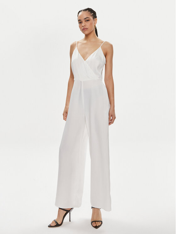 Vila Vila Kombinezon Ellile 14099252 Bijela Regular Fit