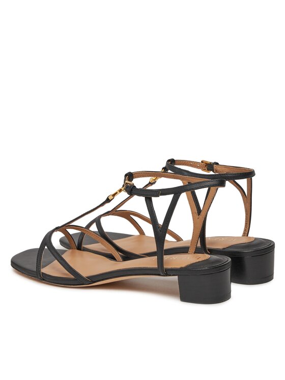 Lauren Ralph Lauren Sandalen 802920407001 Schwarz | Modivo.de