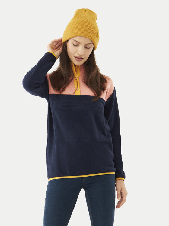 Viking Viking Суитшърт Bamboo Lakeside Lady 740/25/4242 Тъмносин Regular Fit