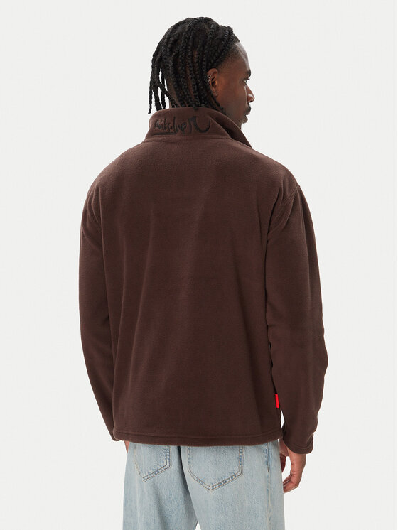Quiksilver Quiksilver Fleecejacke EQYPF03094 Dunkelbraun Comfort Fit