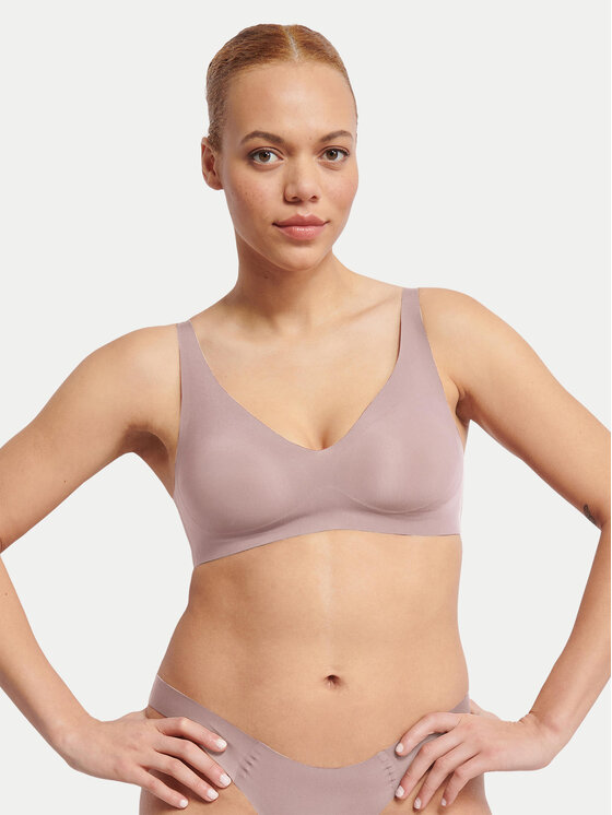 Sloggi Sloggi Sutien fără armătură Zero Feel 10217729 Gri
