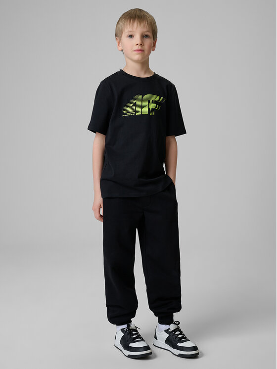 4F 4F T-Shirt PLAY SEASON Czarny Regular Fit