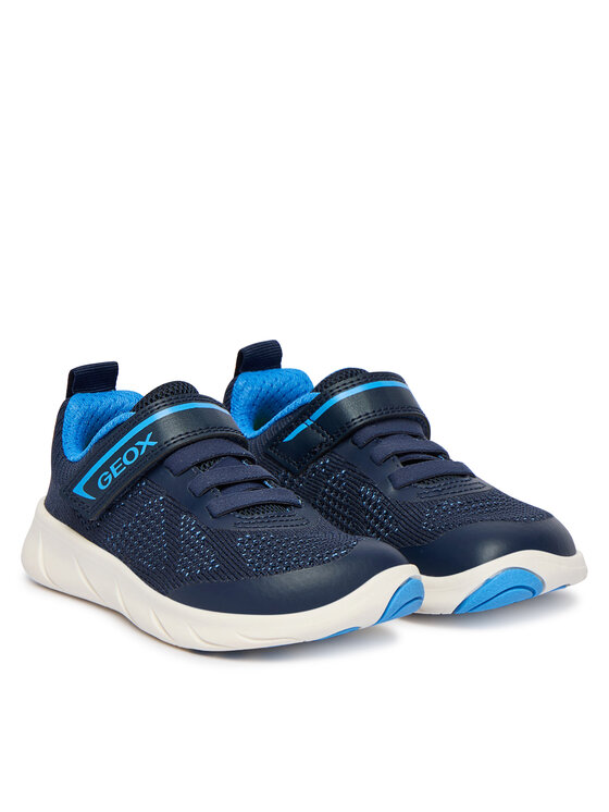 Geox Geox Sneakersy J Foot-Run Boy J65PDB 06K9J CF44D M Tmavomodrá