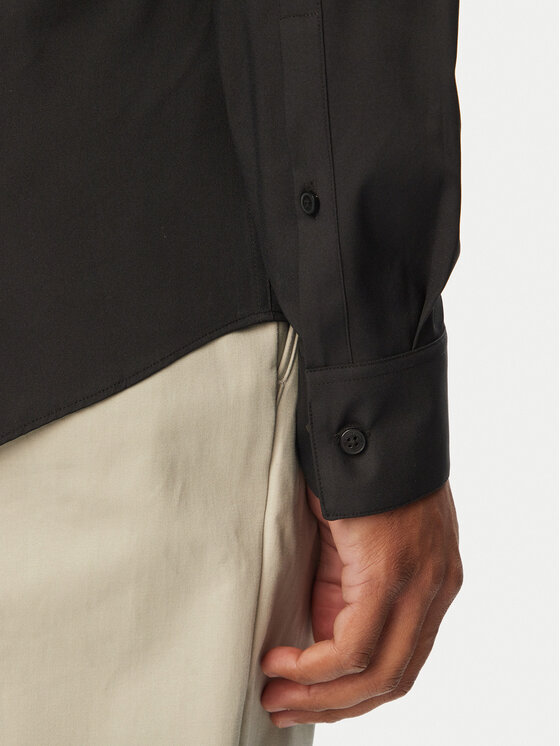Calvin Klein Calvin Klein Camicia LV019EU092 Nero Slim Fit