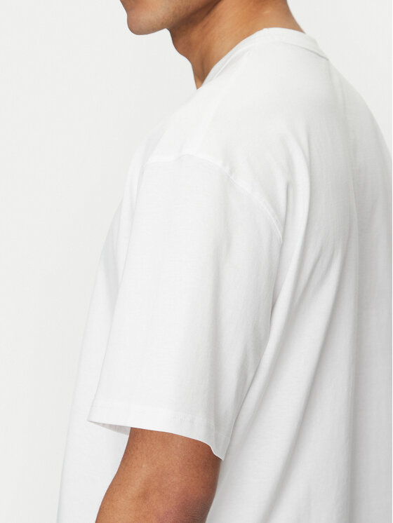Jack & Jones Jack & Jones T-Shirt Manchester 12275656 Biały Cropped Fit