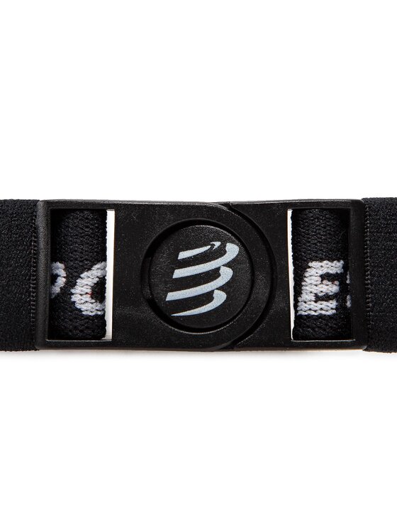 Compressport Compressport Αθλητική ζώνη Race Number Belt CU00013B Μαύρο