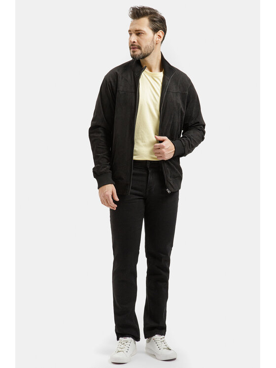 Cross Jeans Cross Jeans Kurtka przejściowa 40316-020 Czarny Regular Fit