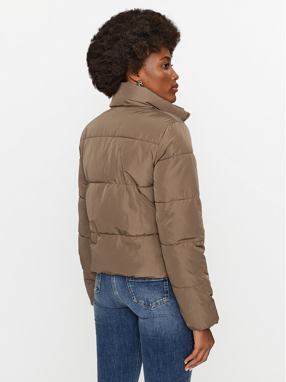 JDY JDY Žieminė striukė 15213591 Ruda Regular Fit