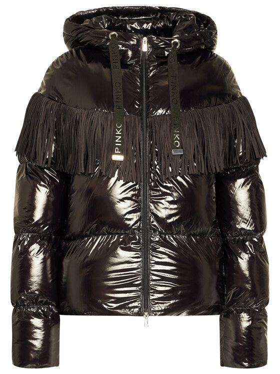 PINKO PINKO Zimné bundy Donato Caban Al 20-21 BLK01 1G1540 Y6BJ Čierna Regular Fit