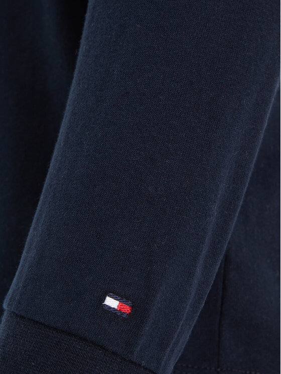 Tommy Hilfiger Tommy Hilfiger Majica KB0KB08549 M Tamnoplava Regular Fit