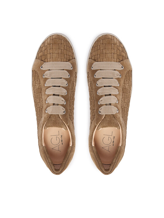 AGL AGL Sneakersy Caterina D925309PG Béžová