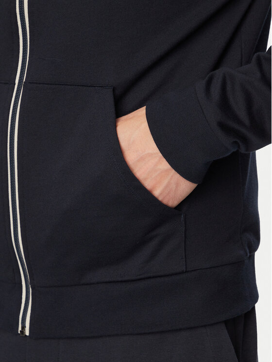 BOSS BOSS Džemperis ar kapuci Authentic 50545573 Tumši zils Regular Fit