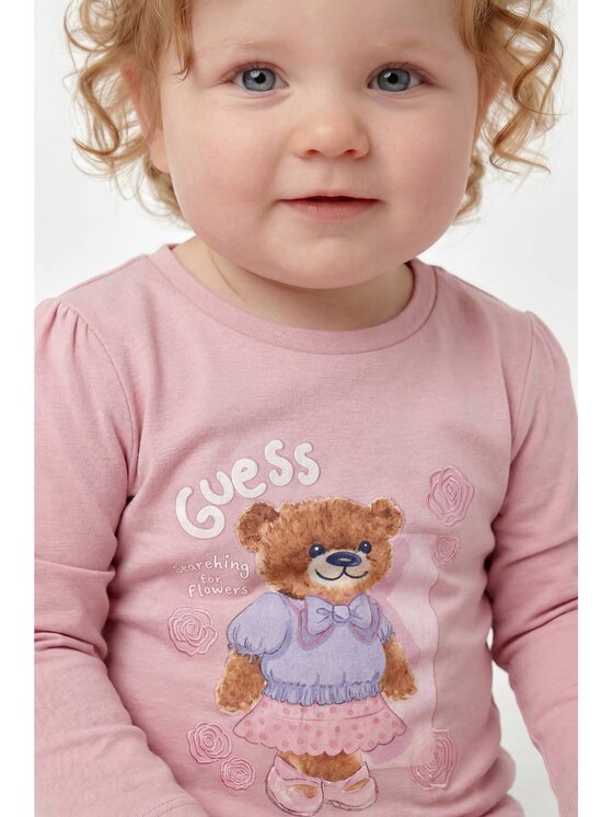 Guess Kids Guess Kids T-Shirt 183729 Kolorowy Classic Fit