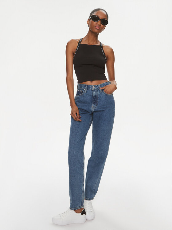 Calvin Klein Jeans Calvin Klein Jeans Džínsy Authentic J20J222443 Tmavomodrá Straight Fit