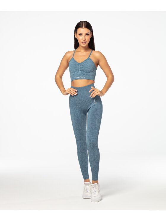 Carpatree Carpatree Biustonosz sportowy Allure Bra Niebieski