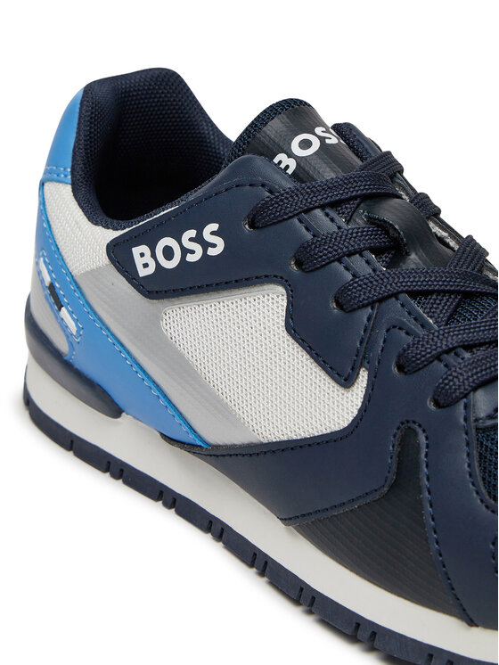BOSS BOSS Sneakersy J51646 S Granatowy