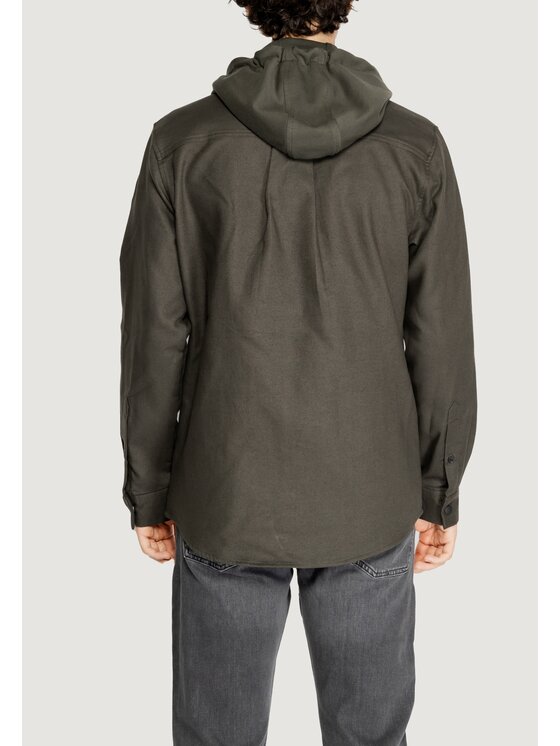 Antony Morato Antony Morato Koszula TWILL COTTON Zielony To Fit