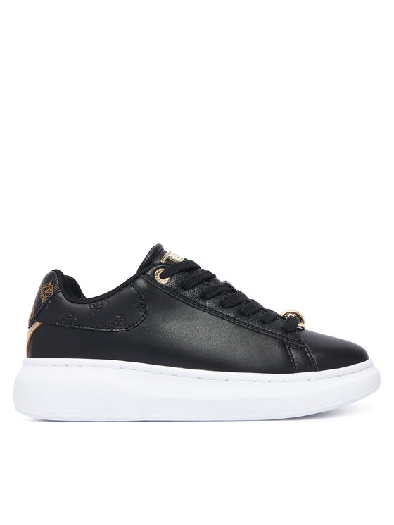 Guess Sneakers FLTFRE LEA12 Negru