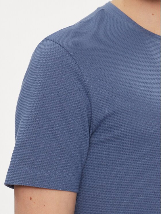 BOSS Boss Tričko Tiburt 240 50452680 Modrá Regular Fit