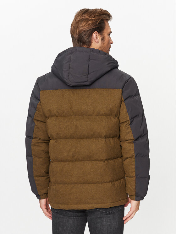 Wrangler Wrangler Giubbotto piumino 112341101 Marrone Oversize