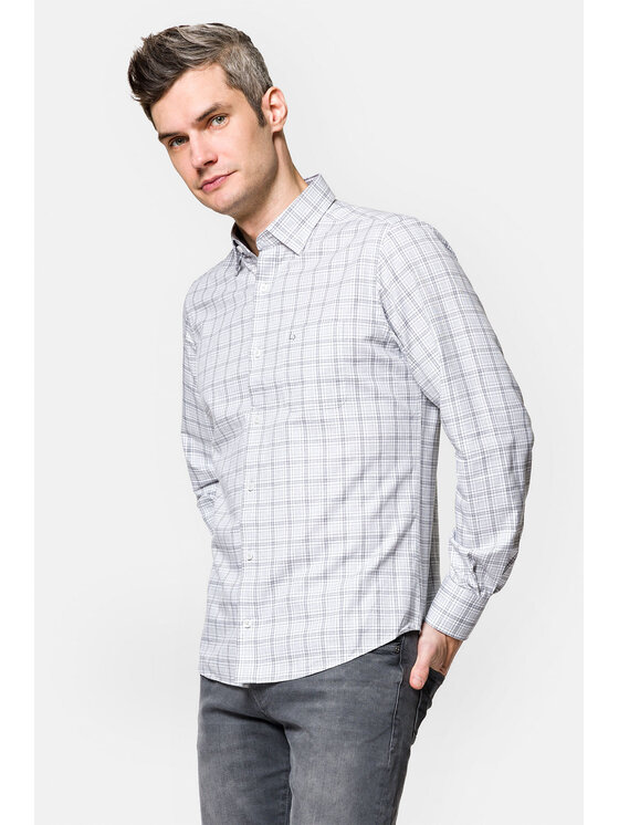 Lancerto Lancerto Koszula Irma KO073222000024 Biały Slim Fit