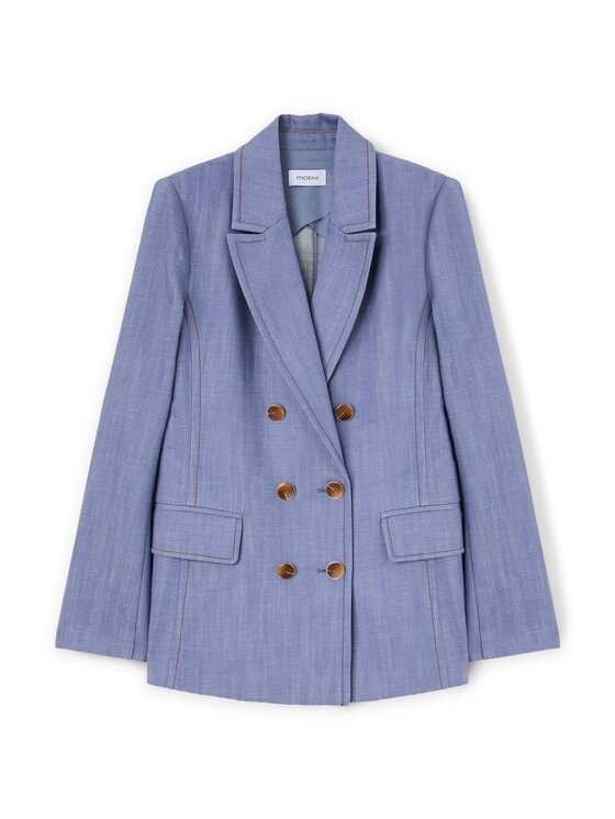 Motivi Motivi Giacca di transizione Q676Q000866N004 Turchese Regular Fit