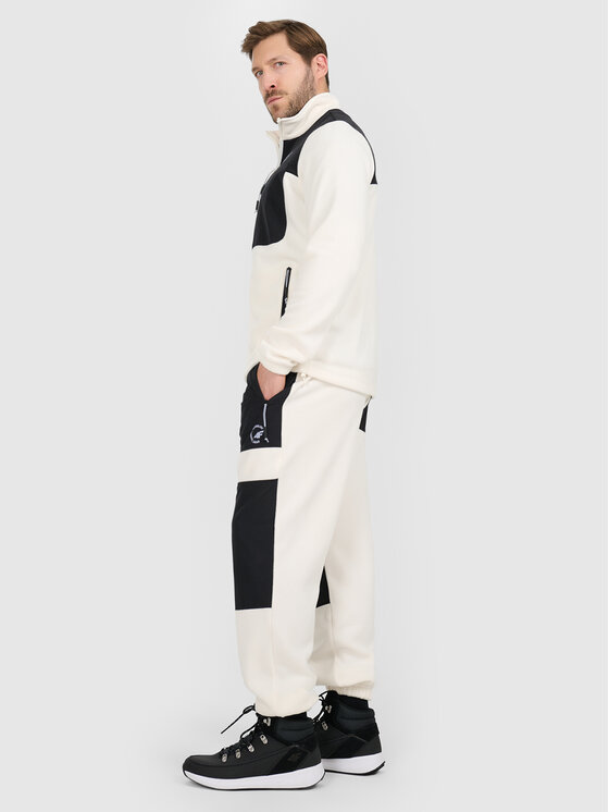 4F 4F Joggery APRES SKI Kremowy Regular Fit