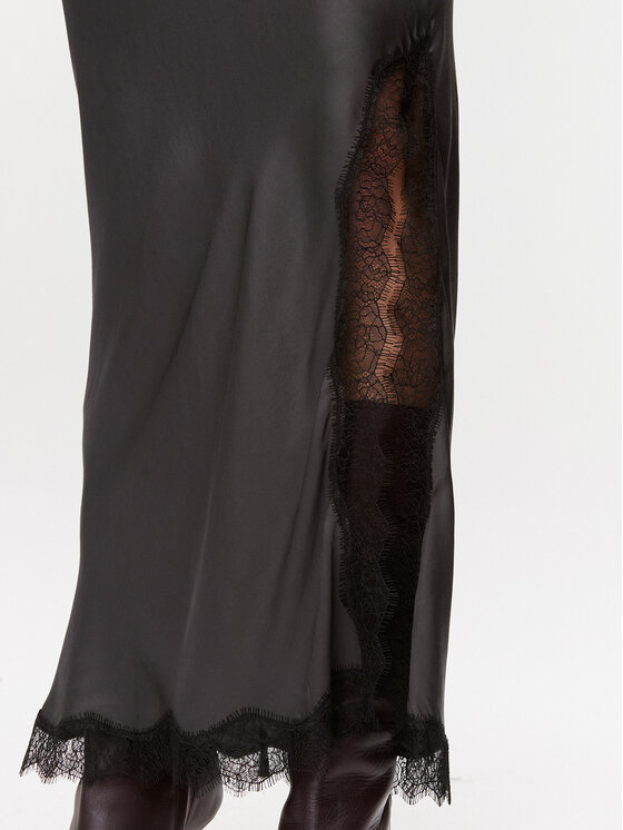 Herskind Herskind Večerní šaty Jonathan 4951370 Šedá Regular Fit