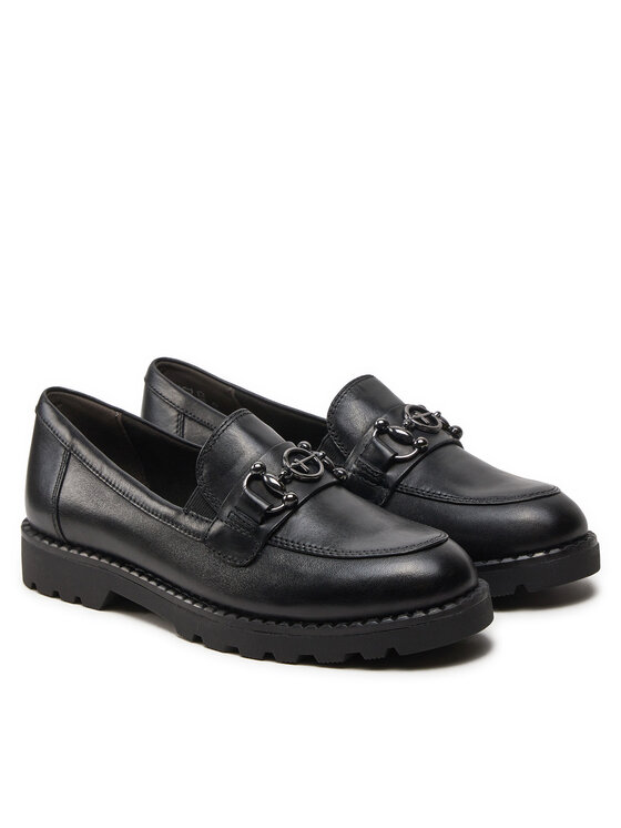 Tamaris Tamaris Chunky loafers 1-24322-43 Nero