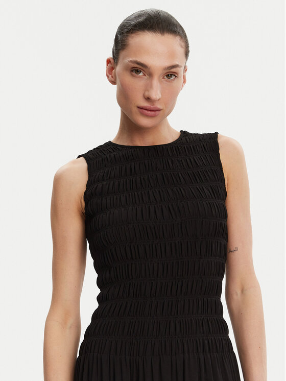 MICHAEL Michael Kors MICHAEL Michael Kors Letní šaty MS582VF7R3 Černá Regular Fit