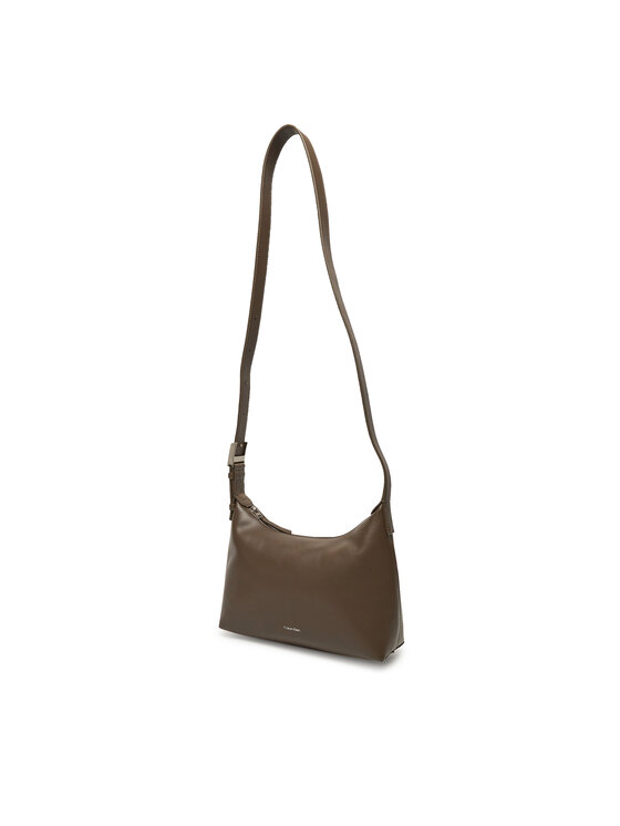 Calvin Klein Calvin Klein Ročna torba Hardware Strap Medium Crossbody K60K613028 Rjava