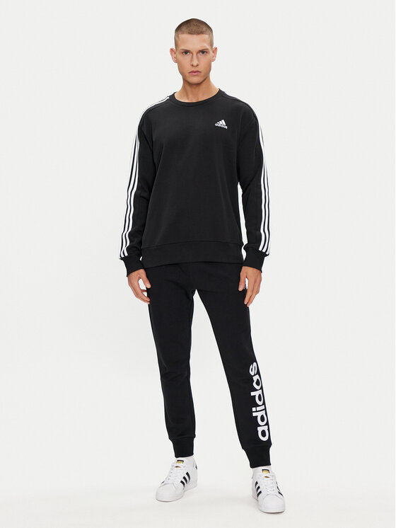 adidas adidas Bluza Essentials IC9317 Czarny Regular Fit