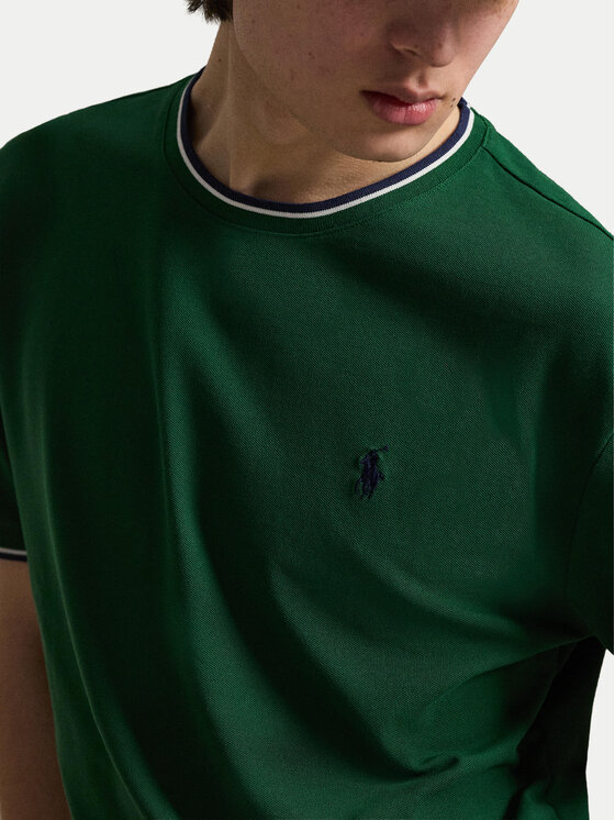 Polo Ralph Lauren Polo Ralph Lauren T-Shirt 710963492502 Zielony Regular Fit