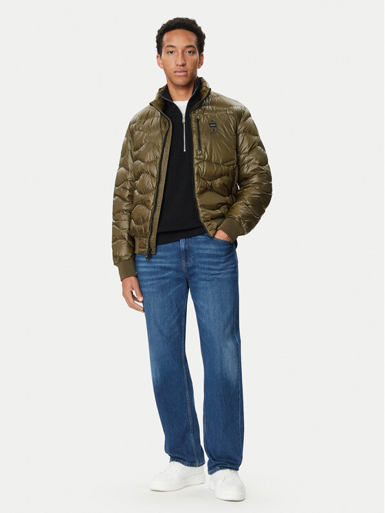 Blauer Blauer Kurtka przejściowa Daniel 26WBLUC03067 Khaki Regular Fit