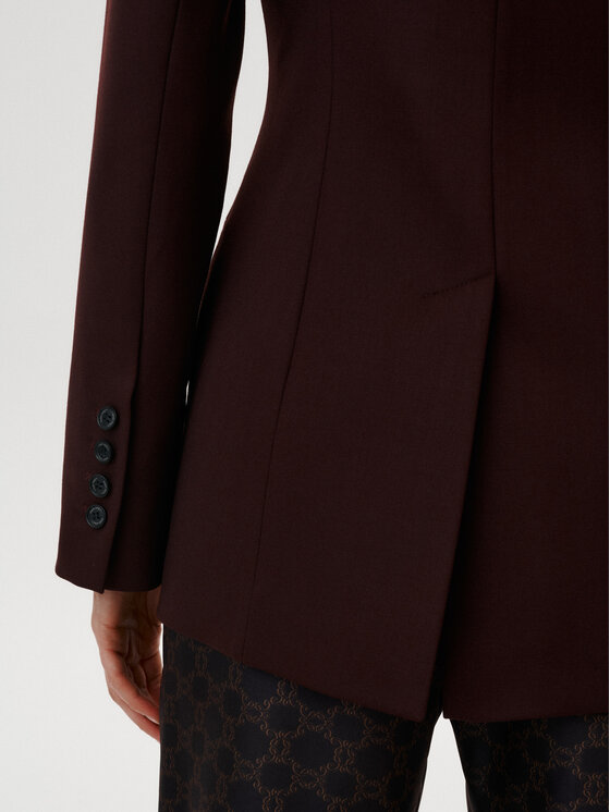 MARI PRETI MARI PRETI Sako Serene Bordó Slim Fit