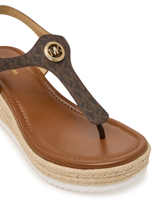 MICHAEL Michael Kors MICHAEL Michael Kors Espadrilės Val Thong Wedge 40S6VAMS1B Ruda